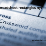 spreadsheet rectangles nyt