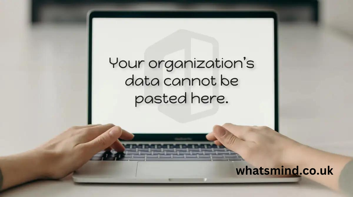 your organization's data cannot be pasted here.