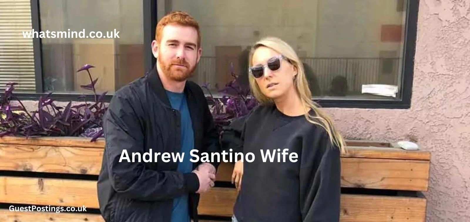 andrew santino wife