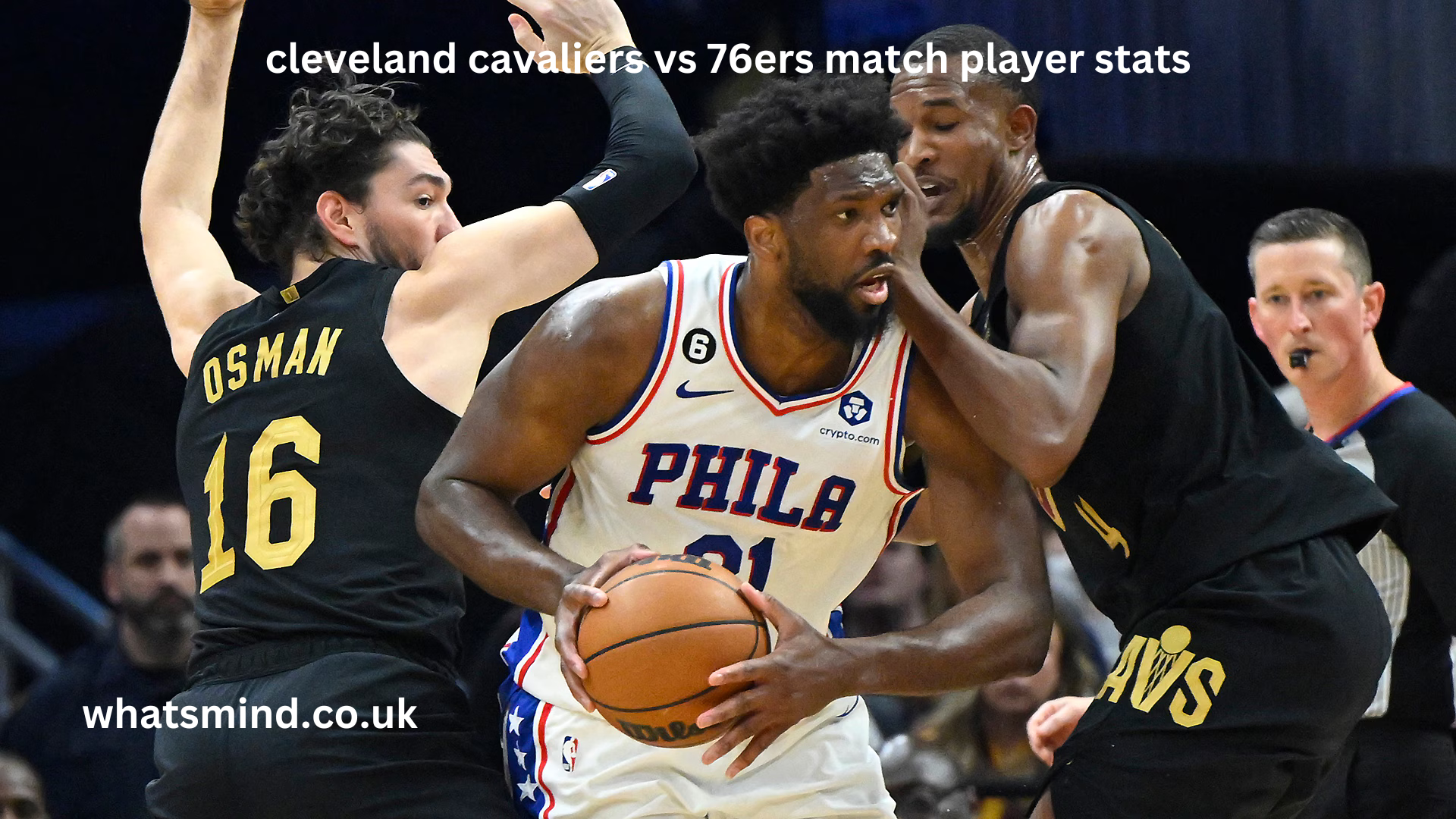 cleveland cavaliers vs 76ers match player stats