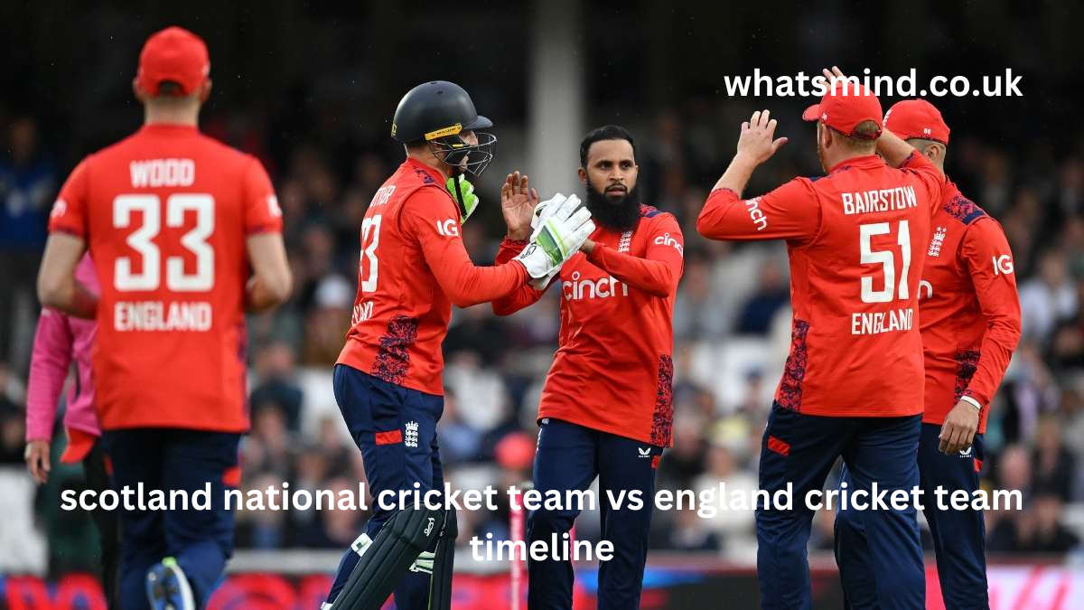 scotland national cricket team vs england cricket team timeline