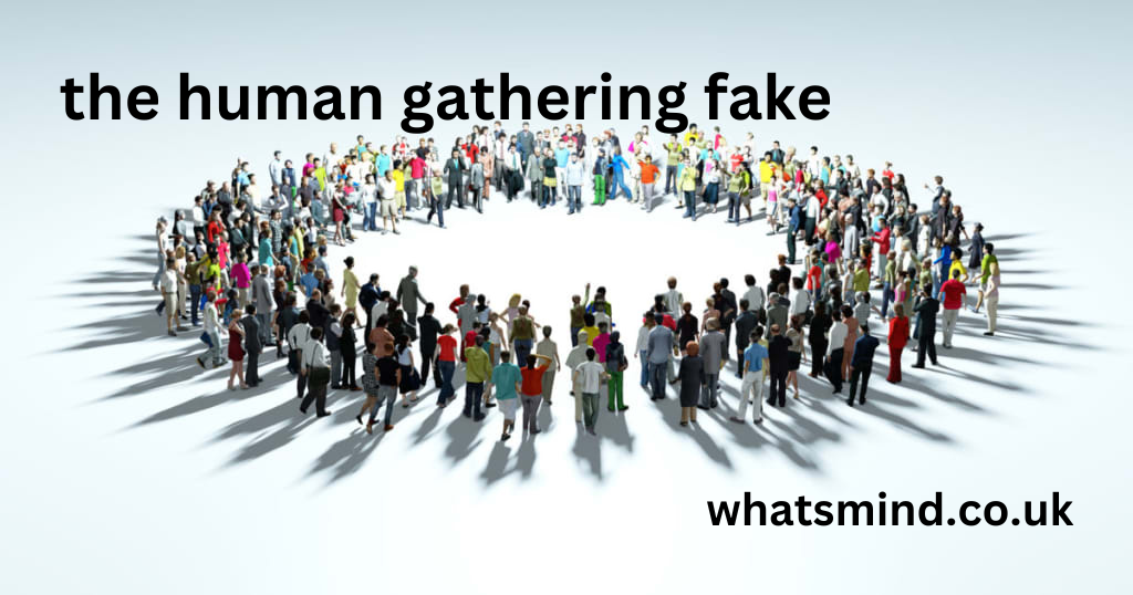 the human gathering fake