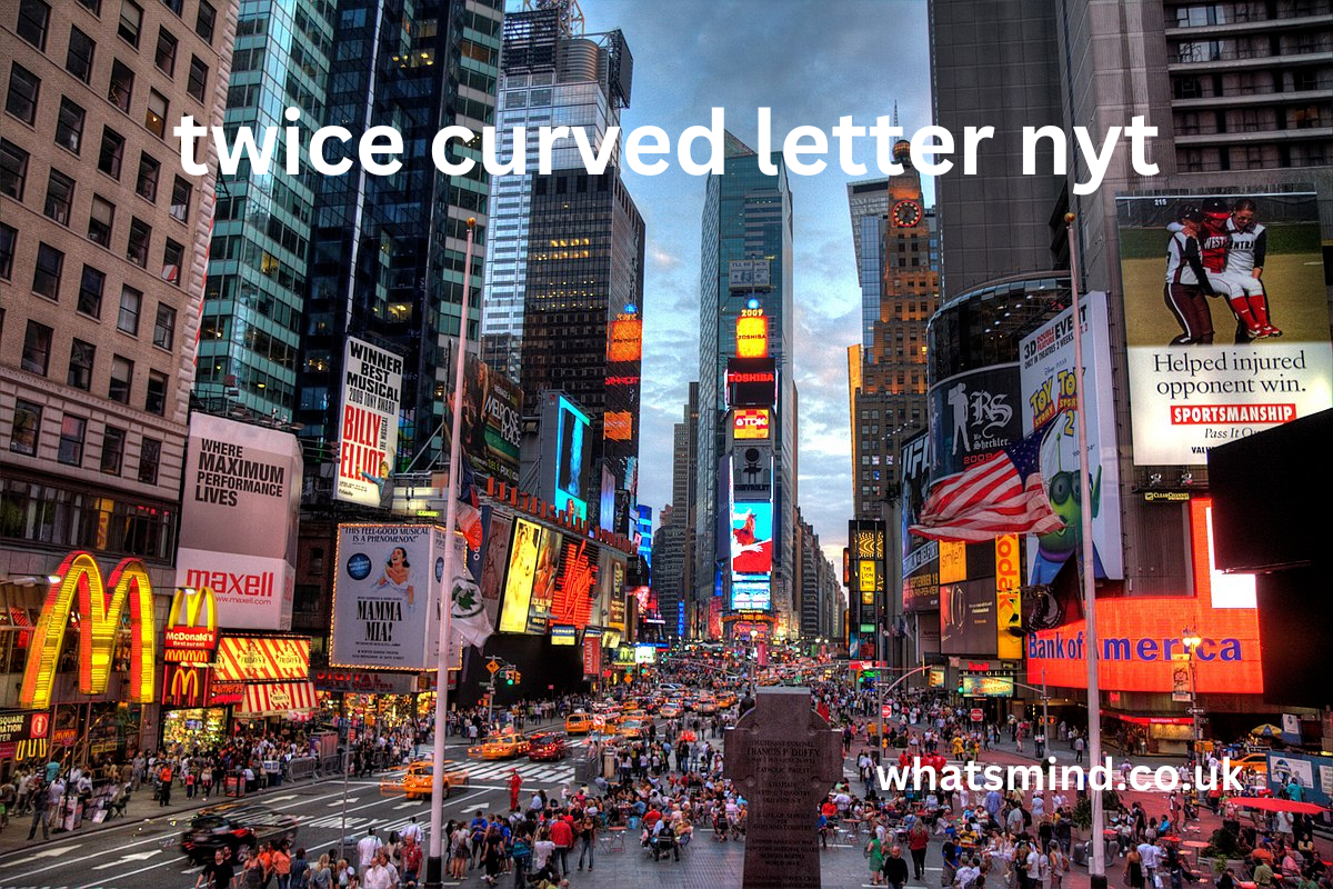 twice curved letter nyt