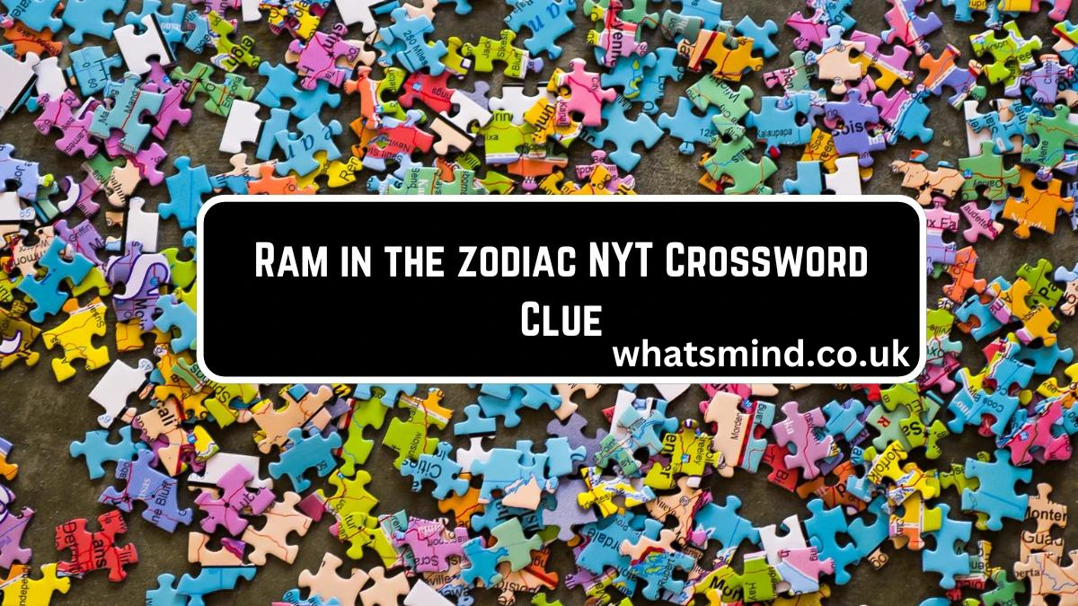 ram in the zodiac nyt