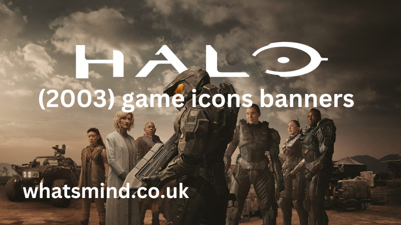 halo (2003) game icons banners