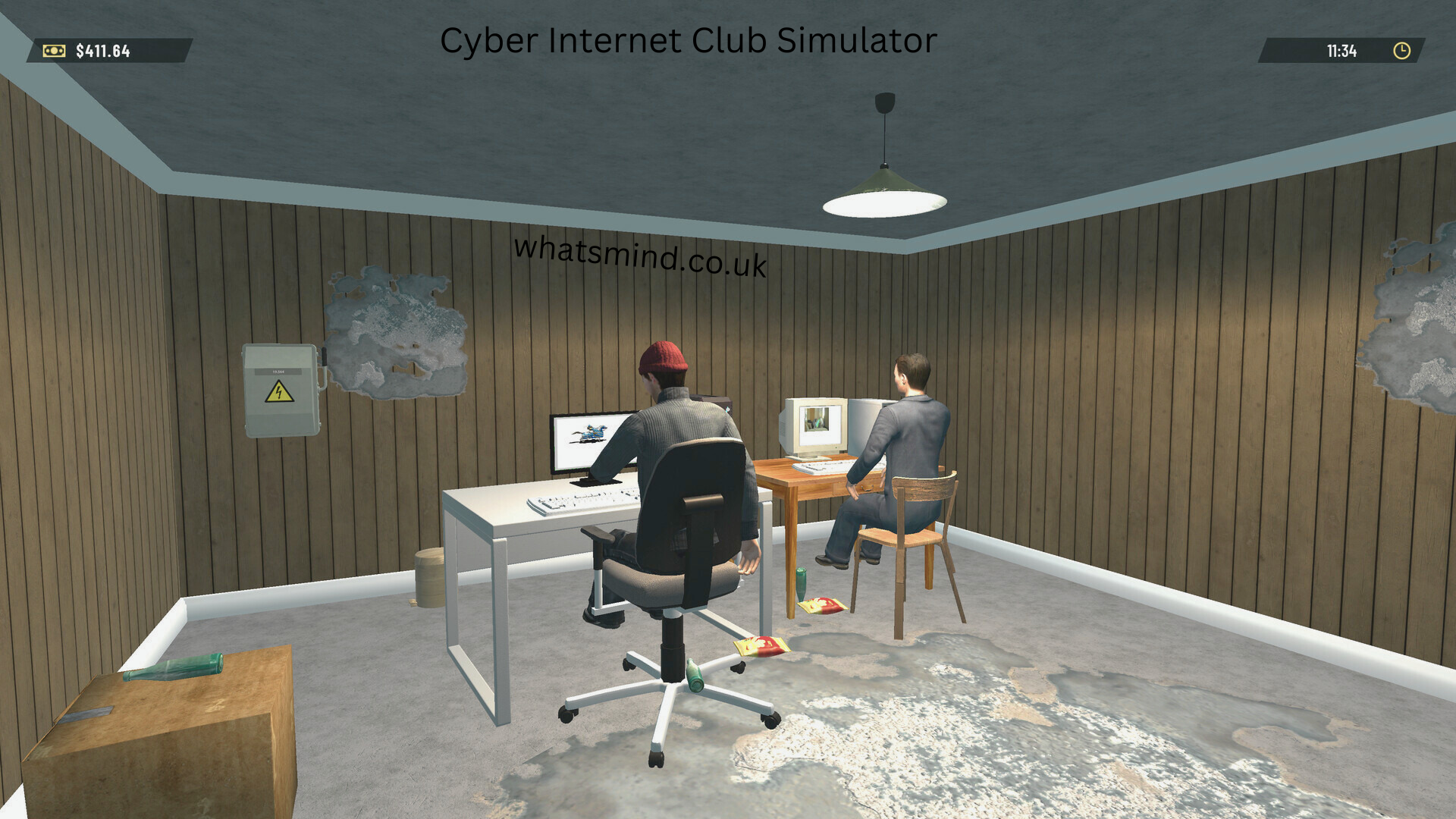 Cyber Internet Club Simulator