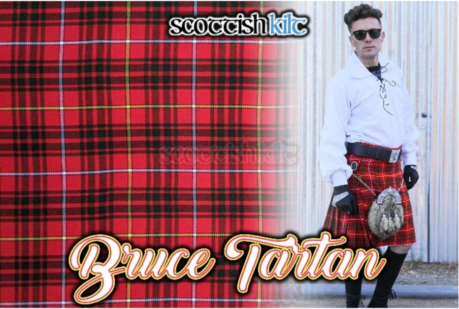 Bruce Tartan – A Bold Statement in Highland Clan Fashion