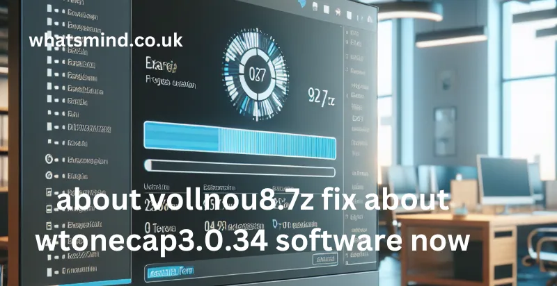 about vollnou8.7z fix about wtonecap3.0.34 software now