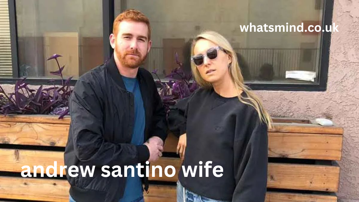 andrew santino wife