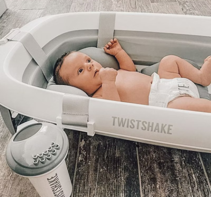 Twistshake Baby Bathtub for Newborns